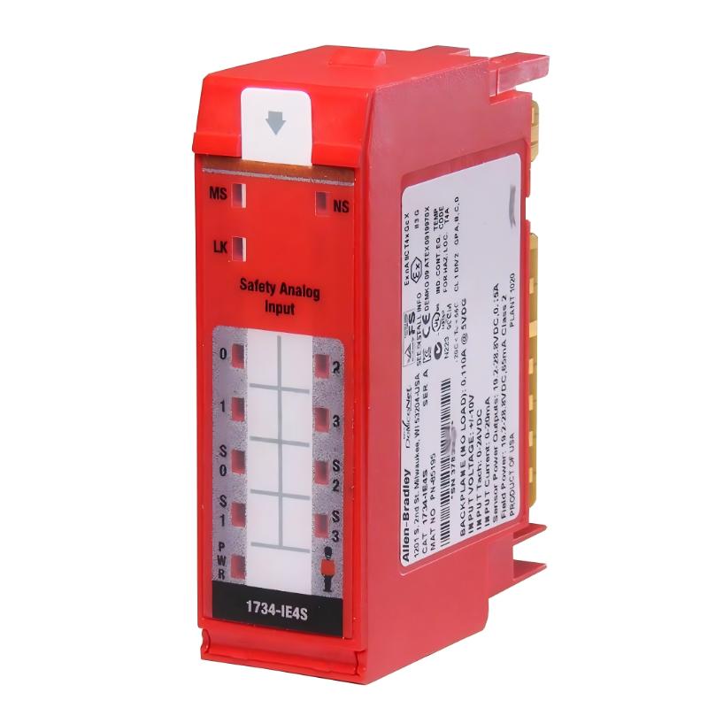 Allen Bradley 1734-IE4S Point Guard I/O Safety 4-Channel Analog Input Module