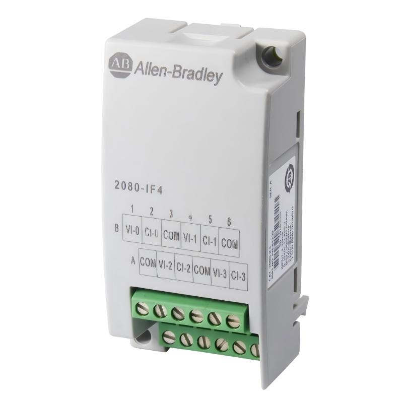 Allen Bradley 2080-IF4 Micro800 4-channel Current/Voltage Analog Input Module