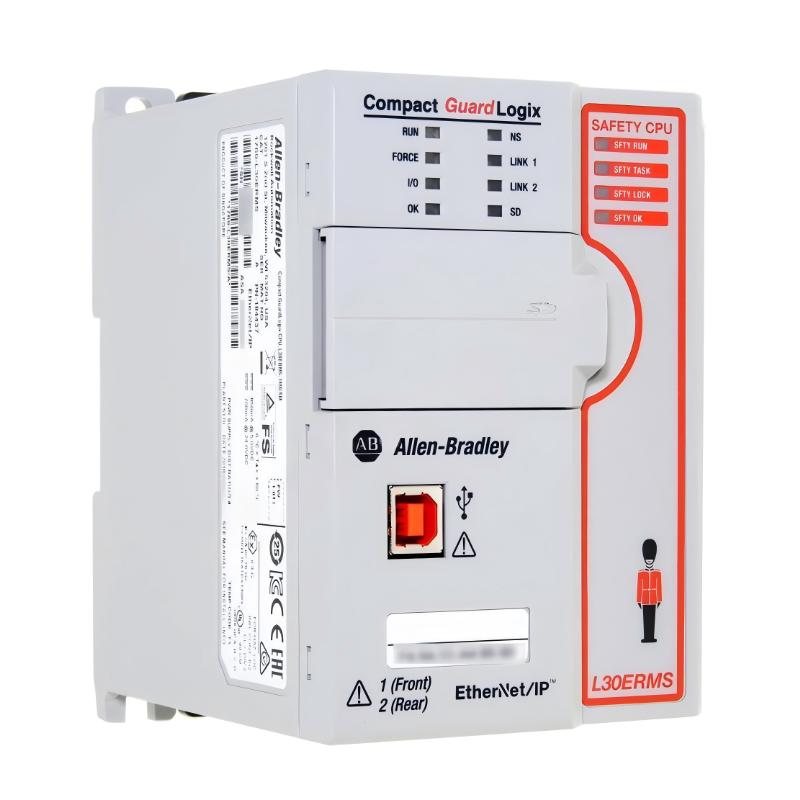 Allen Bradley 1769-L30ERMS Compact GuardLogix 5370 Ethernet Controller
