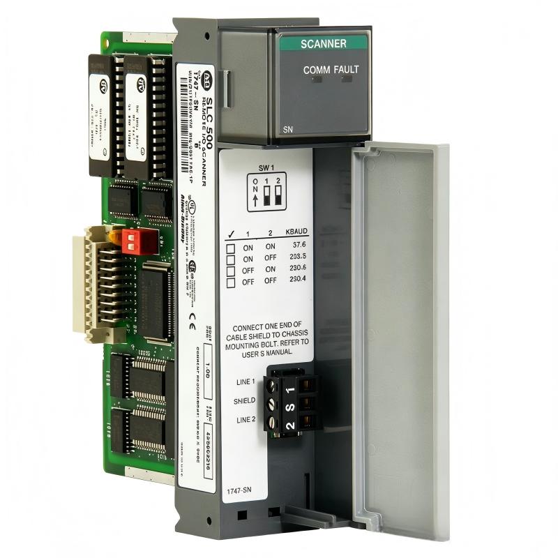 Allen Bradley 1747-SN/B SLC500 Remote I/O Scanner Module
