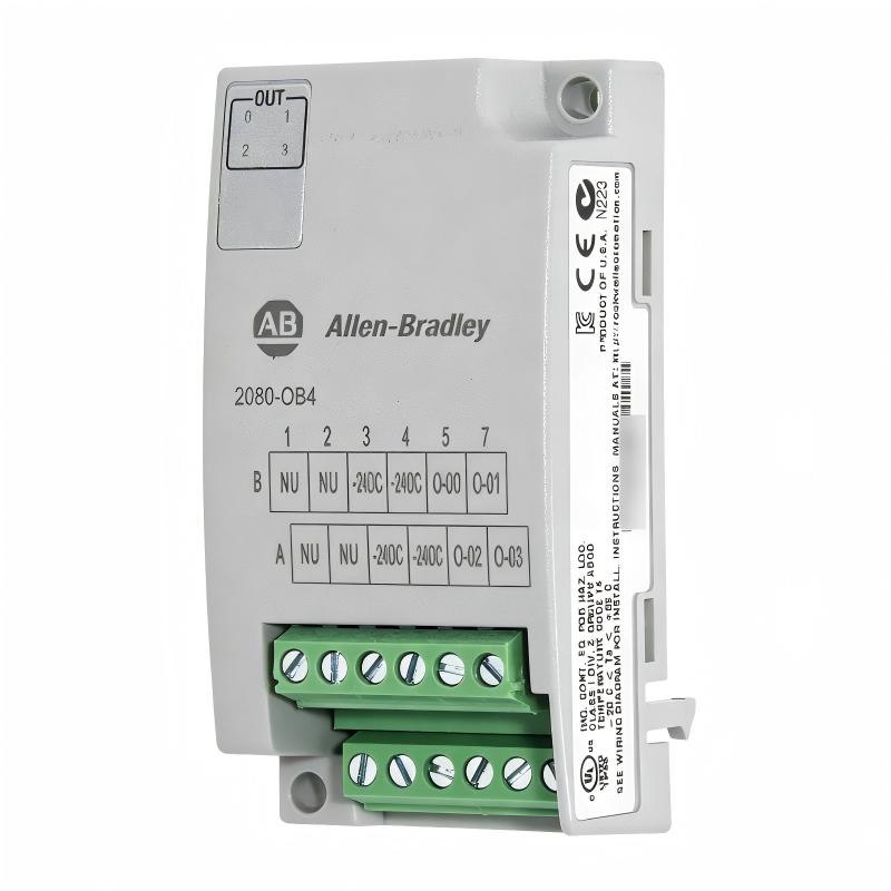 Allen Bradley 2080-OB4 Micro800 4-Point Digital DC Power Output Module