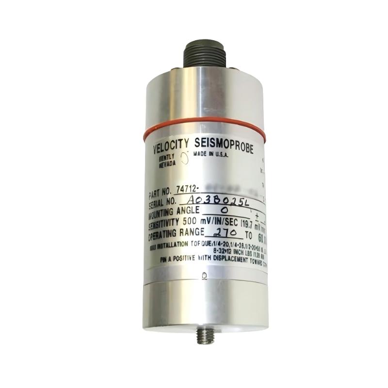 Bently Nevada 74712-01-10-02-00 Earthquake Detector Velocity Sensor