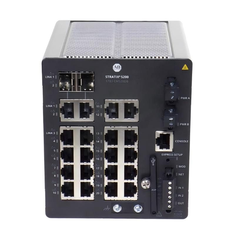 Allen Bradley 1783-CMS20DB Stratix 5200 Ethernet Managed Switch