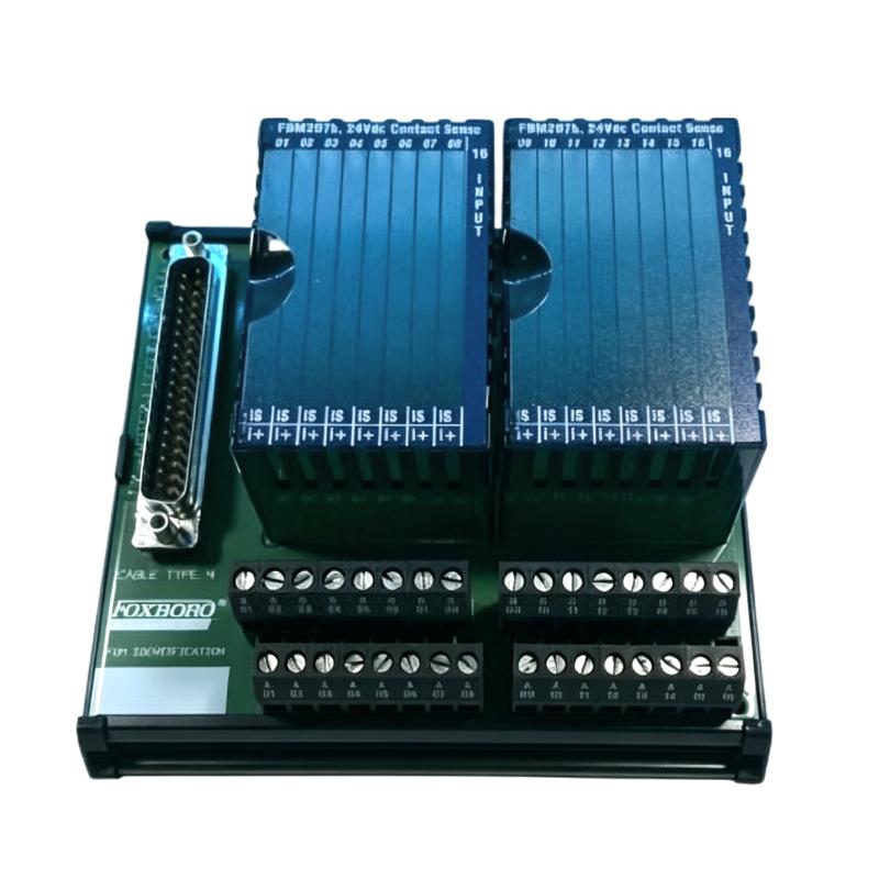 Foxboro FBM207b P0916JS Contact Sensor Input Interface Module