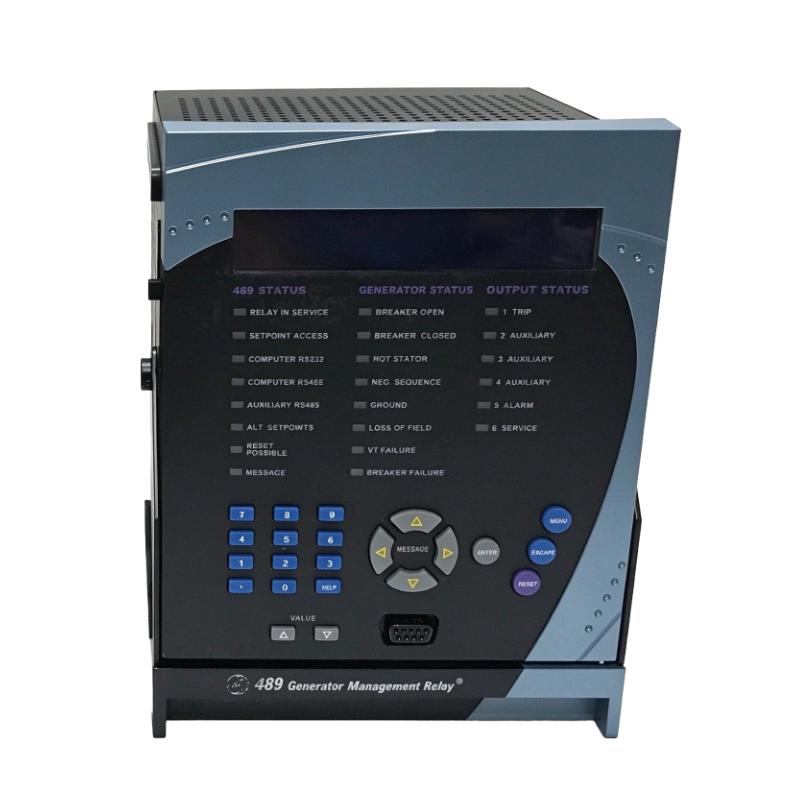 GE SR489-CASE SR489-P1-HI-A20-E Generator Management Relay