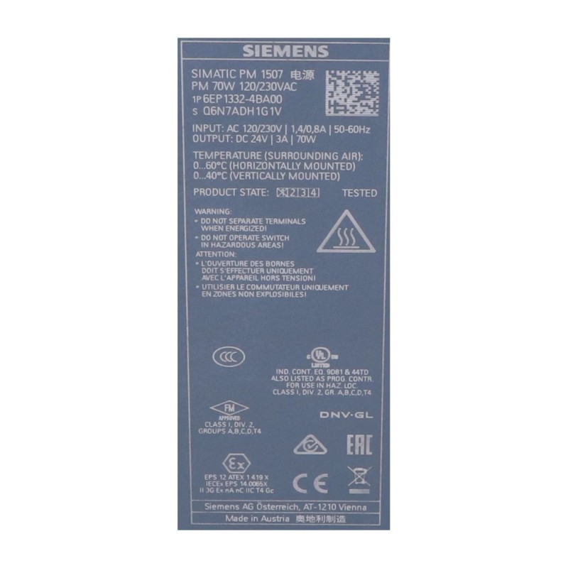 Siemens 6AG4010-6BC51-0FX5 Advanced Industrial Control Computer