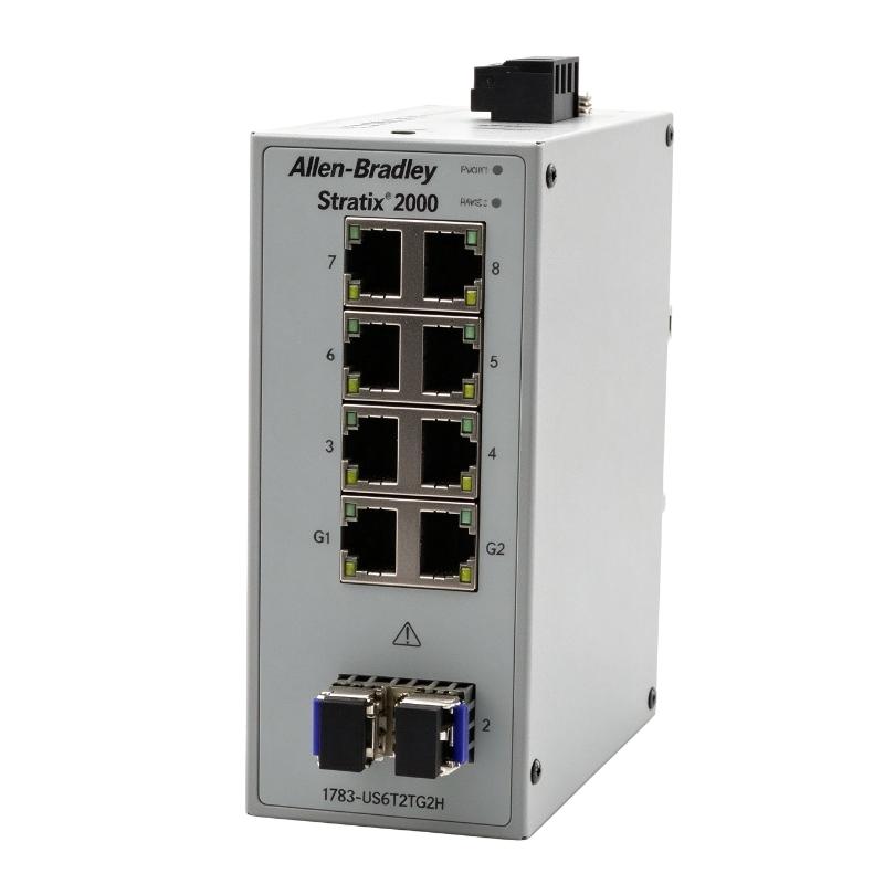 Allen Bradley 1783-US6T2TG2H Stratix 2000 Unmanaged Ethernet Switches
