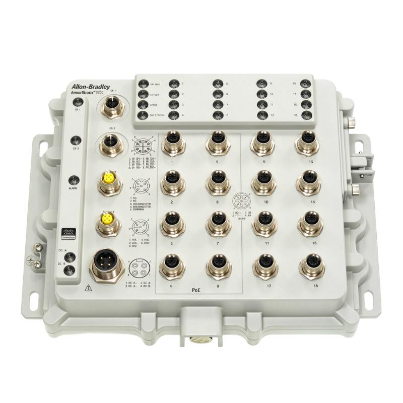 Allen Bradley 1783-ZMS8T8E2TGP ArmorStratix 5700 Managed Ethernet Switch