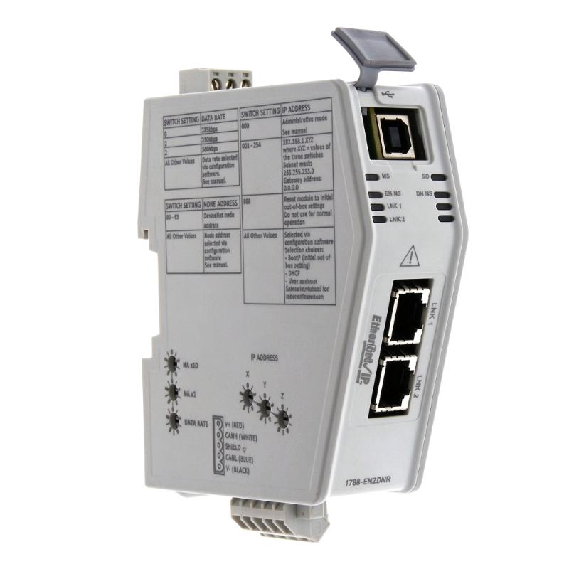 Allen Bradley 1788-EN2DNR EtherNet/IP to DeviceNet Communication Module